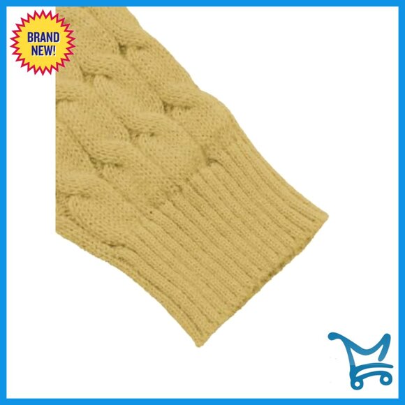 Long Knit Cardigan Sweater Open Front Duster Style Ribbed Pattern - Picture 7 of 7